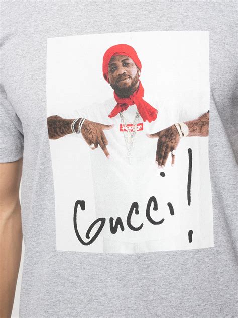 gucci mane supreme tee replica|farfetch gucci mane shirt.